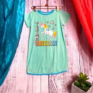 Sweet N Sassy Lil Girls Unicorn Night Gown